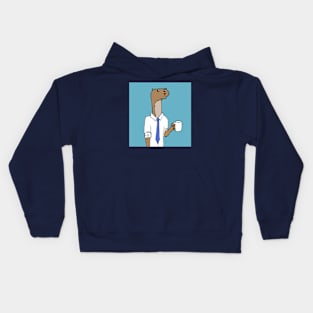 Office Weasel Kids Hoodie